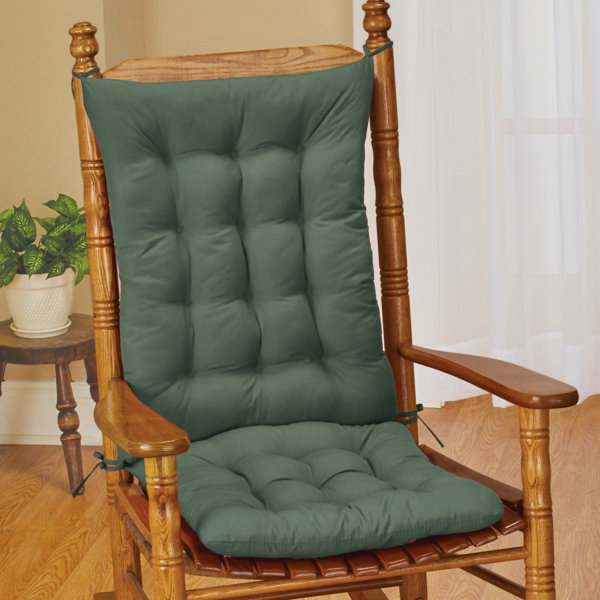 Tall back clearance rocking chair cushions